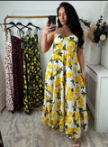 Summer Lemons Maxi Dress