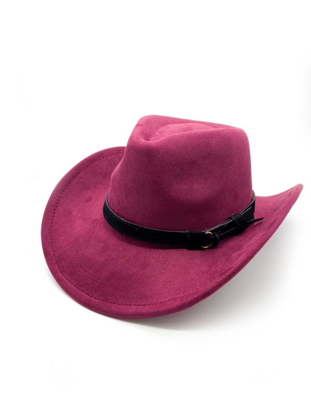 Faux Suede Fedora