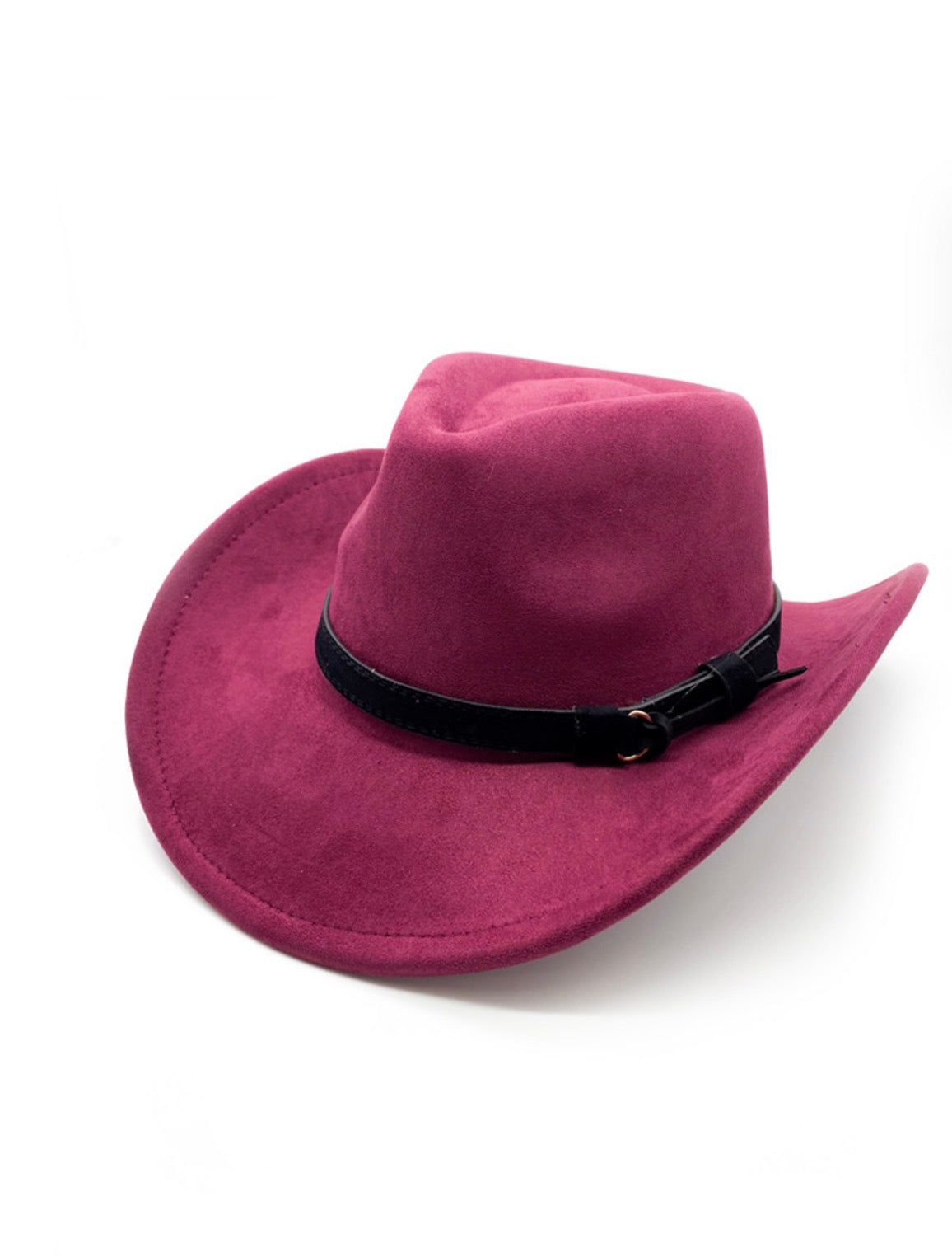 Faux Suede Fedora