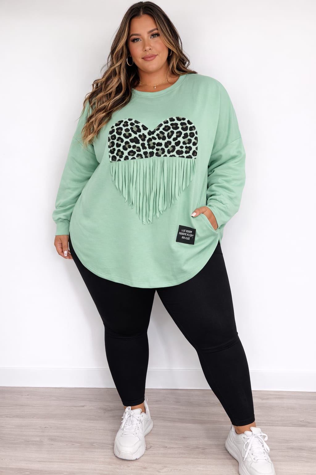 Curvy Girl relaxed-fit jumper