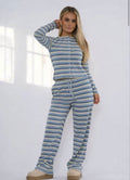 Spring Blue Stripe Set